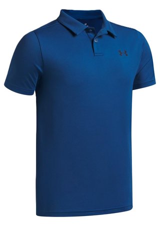 Under Armour Matchplay junior polo, azul universitario/azul marino
