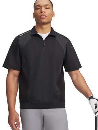 Under Armour Drive Wind SS 1/2 Zip chaqueta de hombre, negra