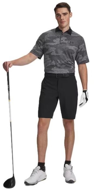 Under Armour Drive Tapered pantalones cortos de hombre, negro/halo gray