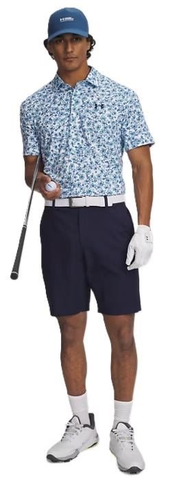Under Armour Drive Tapered pantalones cortos de hombre, navy/halo gray