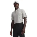 Under Armour Tee To Green Pique polo para hombre, titanium/white