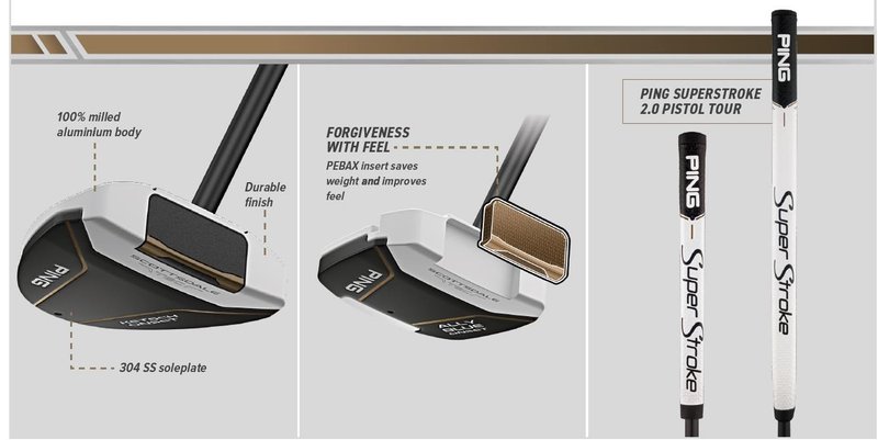 PING Scottsdale Tec Hayden putter