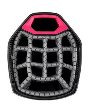 Sun Mountain H2NO C130 cart bag, negro/níquel/rosa