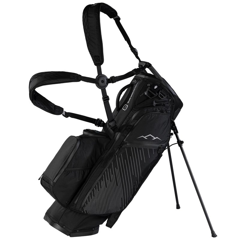 Sun Mountain H2NO E-4.5 14 Way VLO bolsa stand impermeable, negro/acero