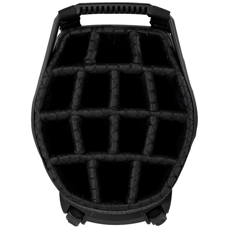 Sun Mountain H2NO E-4.5 14 Way VLO bolsa stand impermeable, negro/acero