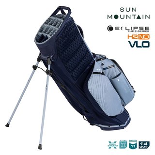 Sun Mountain H2NO E-4.5 14 Way VLO stand bag impermeable, navy/ash