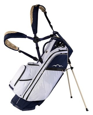 Sun Mountain H2NO E-4.5 14 Way VLO stand bag impermeable, navy/gold/white