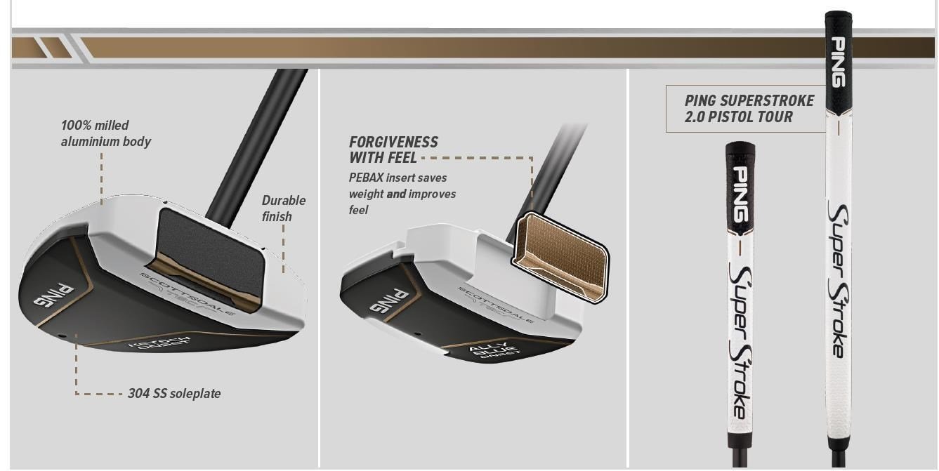 PING Scottsdale Tec Ketsch 4 putter