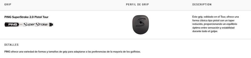 PING Scottsdale Tec Ally Blue H putter