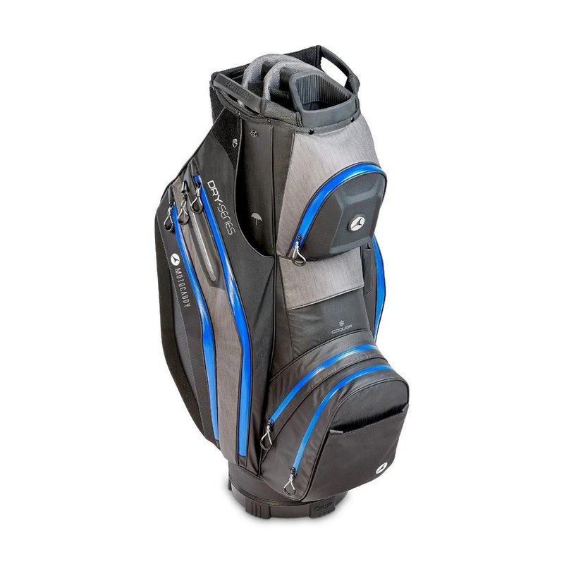 Motocaddy NEW Dry-Series cart bag 2026, negro/azul