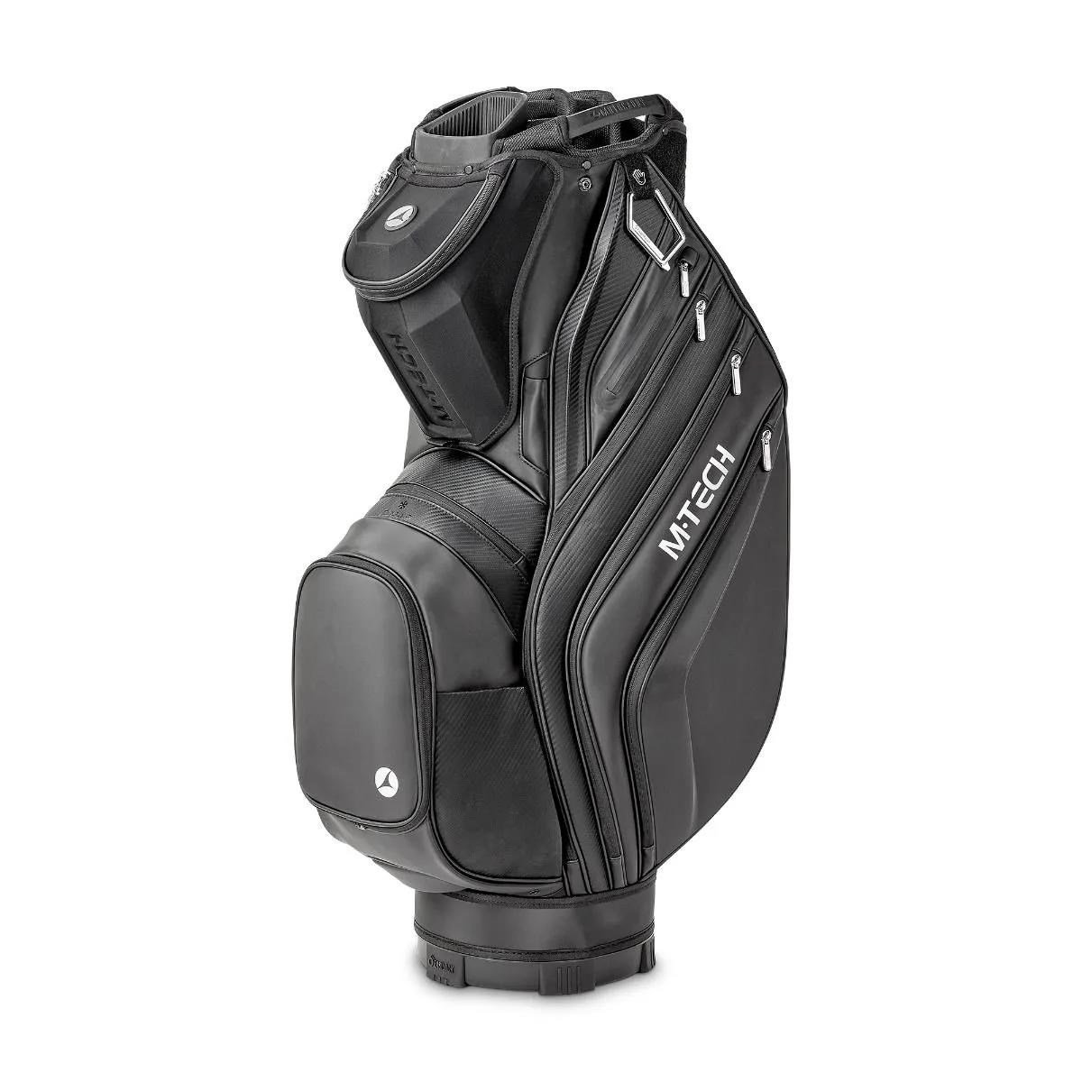 Motocaddy NEW M-TECH cart bag, negro/carbón