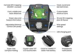 Motocaddy NEW M5 GPS carrito eléctrico 2026, Standard Lithium