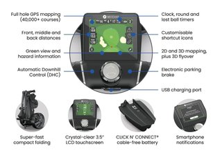 Motocaddy NEW M5 GPS DHC carrito eléctrico 2026, Ultra Lithium