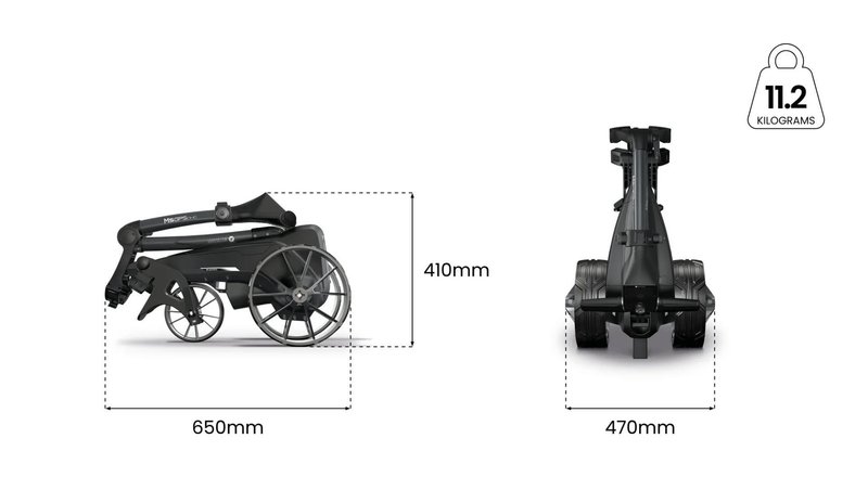 Motocaddy NEW M5 GPS DHC carrito eléctrico 2026, Ultra Lithium