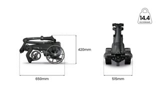 Motocaddy NEW M7 REMOTE DHC carrito eléctrico 2026, M7 Ultra Lithium, grafito
