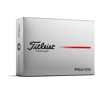 Titleist Pro V1x 2025 pelotas de golf