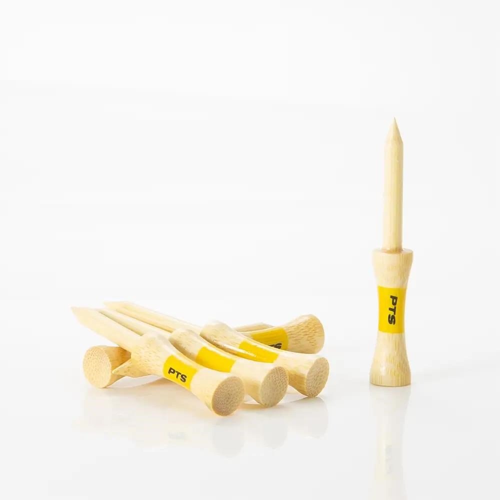 Pride Sports PTS Bamboo Step Tee 69 mm (2 3/4"), 50 tees, amarillo