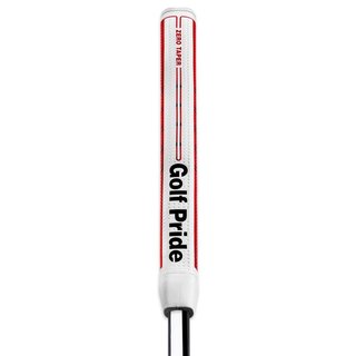 Golf Pride Zero Taper Round Putter Grip Medium Rojo