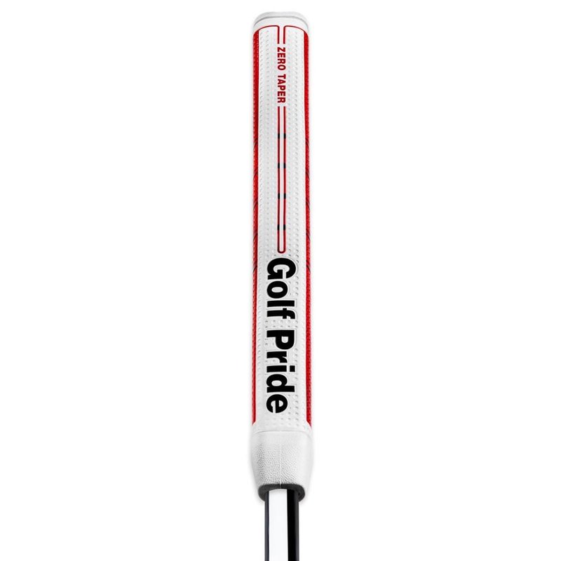Golf Pride Zero Taper Round Putter Grip Medium Rojo
