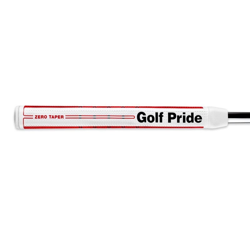 Golf Pride Zero Taper Round Putter Grip Medium Rojo