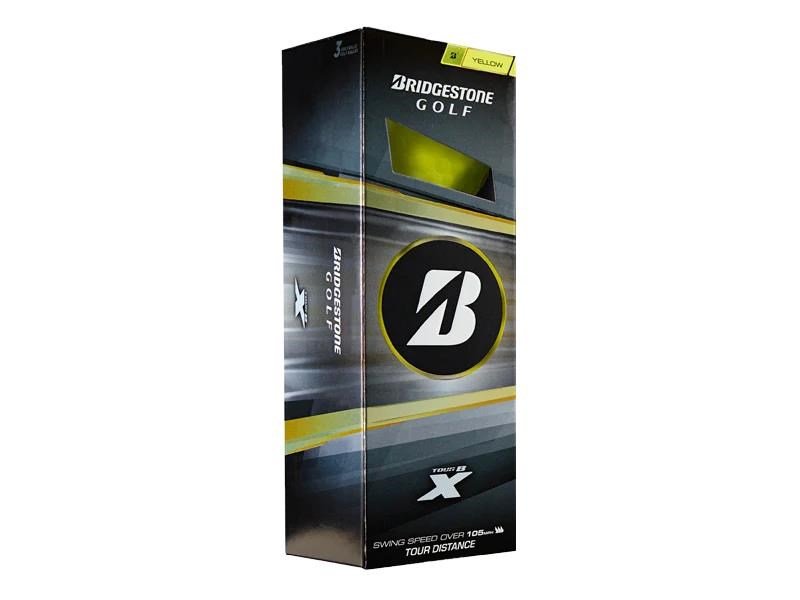 Bridgestone Tour B X pelotas de golf 2026, amarillas