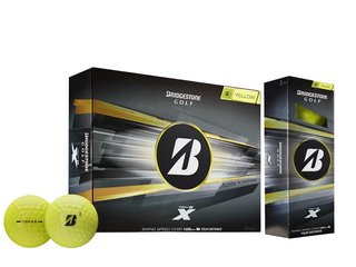 Bridgestone Tour B X pelotas de golf 2026, amarillas