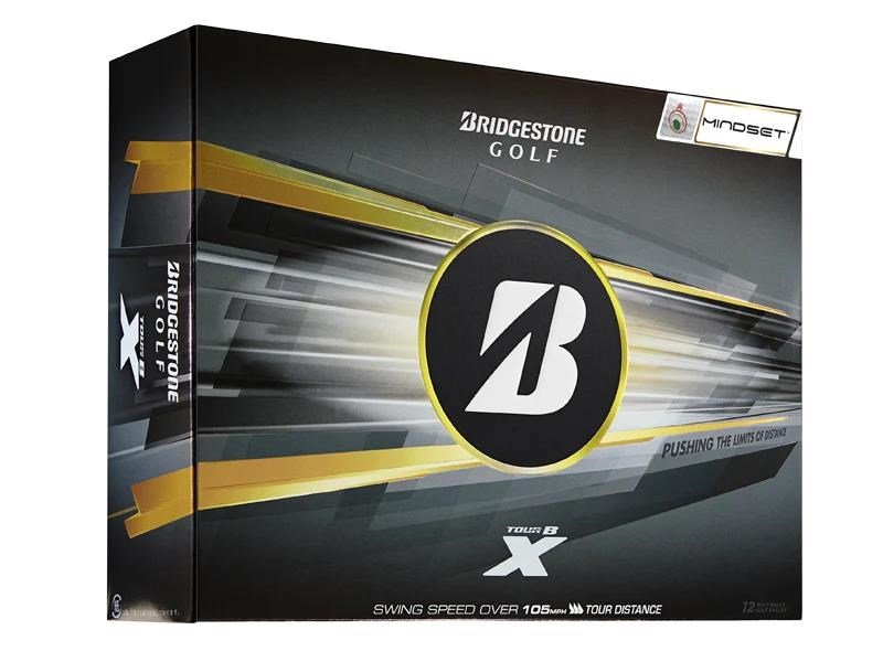 Bridgestone Tour B X Mindset pelotas de golf
