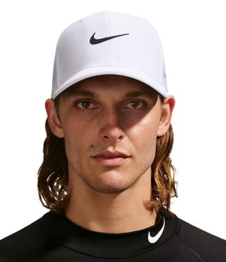 Nike Rise unisex gorra de golf, blanca