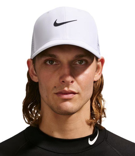 Nike Rise unisex gorra de golf, blanca
