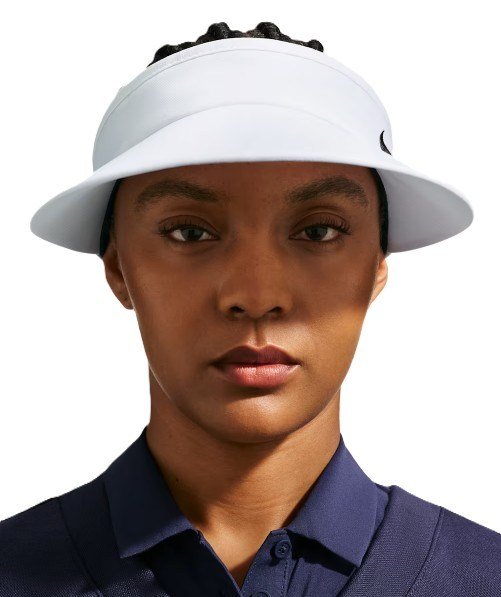 Nike DRI-FIT Ace visera, blanco/antracita/negro