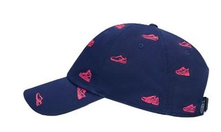 Nike Club gorra de golf, college navy/hot lava
