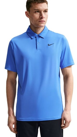Nike Velocity Dri-FIT polo de hombre, pacific blue/black