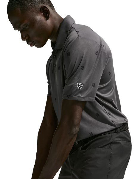 Nike Par polo de hombre, antracita/negro