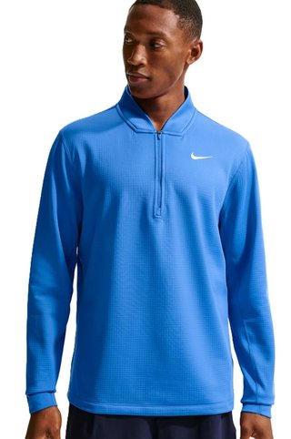 Nike Velocity 1/2-Zip sudadera de hombre, pacific blue/white