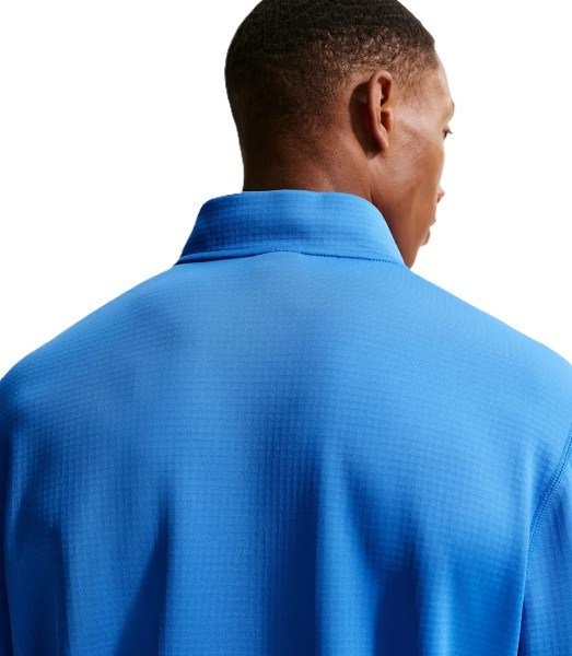 Nike Velocity 1/2-Zip sudadera de hombre, pacific blue/white