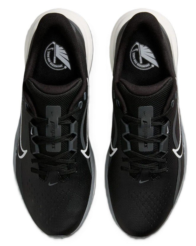Nike Pegasus 1 golfové boty de hombre, negro/sail/blanco