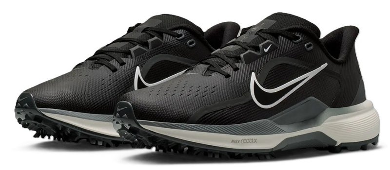 Nike Pegasus 1 golfové boty de hombre, negro/sail/blanco