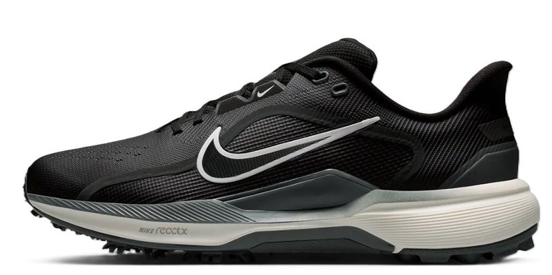Nike Pegasus 1 golfové boty de hombre, negro/sail/blanco