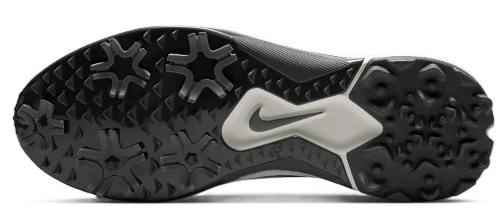 Nike Pegasus 1 golfové boty de hombre, negro/sail/blanco