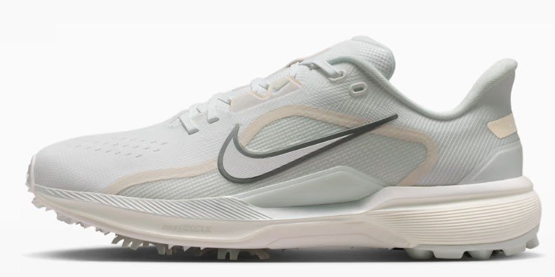 Nike Pegasus 1 zapatillas de golf unisex, blanco/sail