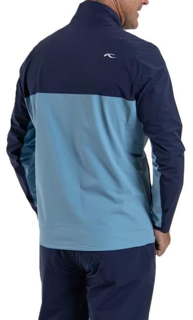 KJUS Rain Rescue 2.0 chaqueta de lluvia para hombre, atlanta blue/atlas blue