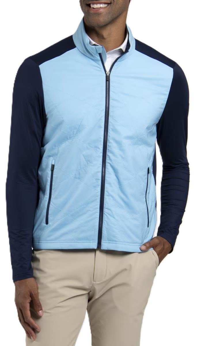KJUS Retention chaqueta de hombre, atlanta blue/poolside