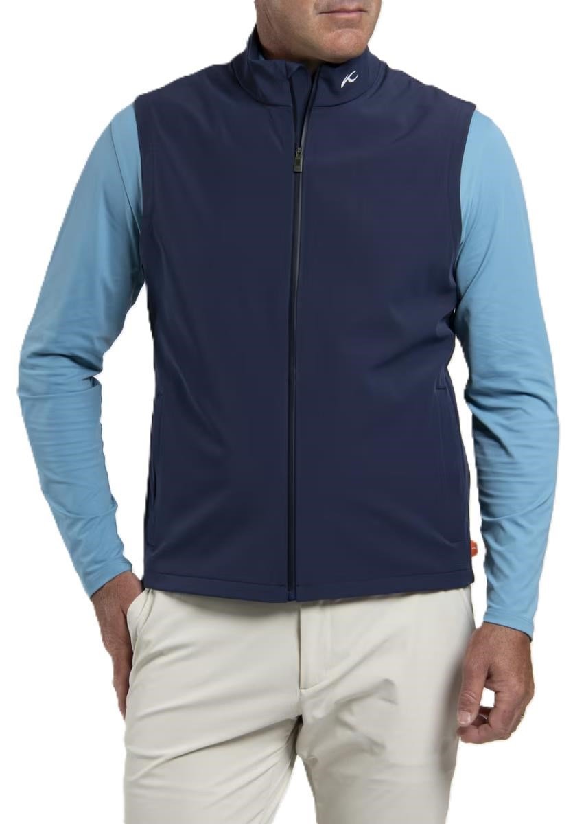 KJUS Downswing Wind Gilet chaleco de hombre, atlanta blue