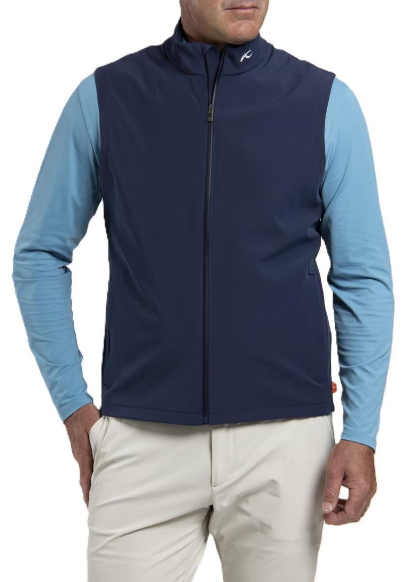 KJUS Downswing Wind Gilet chaleco de hombre, atlanta blue