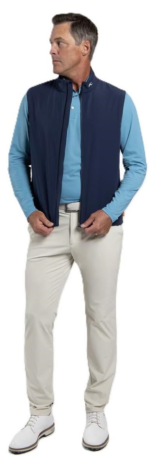 KJUS Downswing Wind Gilet chaleco de hombre, atlanta blue