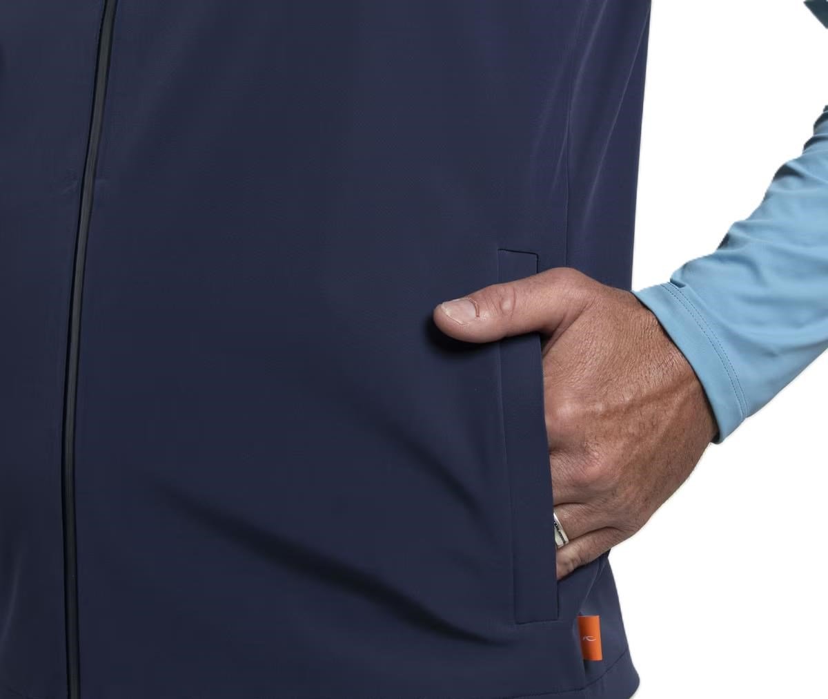 KJUS Downswing Wind Gilet chaleco de hombre, atlanta blue