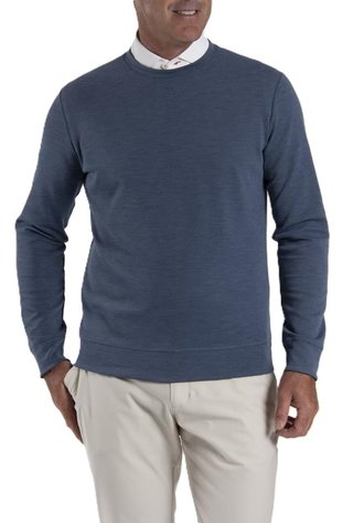 KJUS Essentials Crew Neck sudadera de hombre, riverbank/atlanta blue