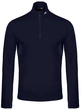 KJUS Hydraulic Midlayer Half-Zip sudadera de hombre, atlanta blue