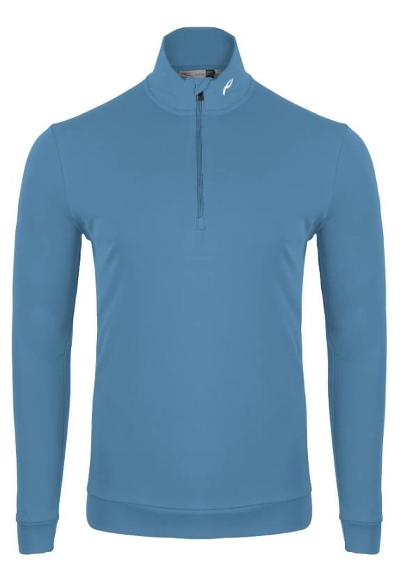 KJUS Kallen Half-Zip sudadera de hombre, atlas blue