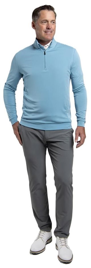 KJUS Kallen Half-Zip sudadera de hombre, atlas blue